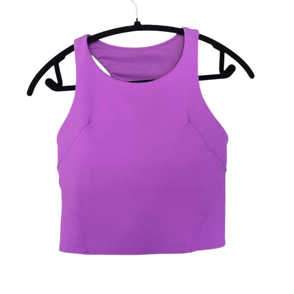 LULULEMON Invigorate Bra Athletic Top in Moonlight Magenta Size 10 - Picture 2 of 5
